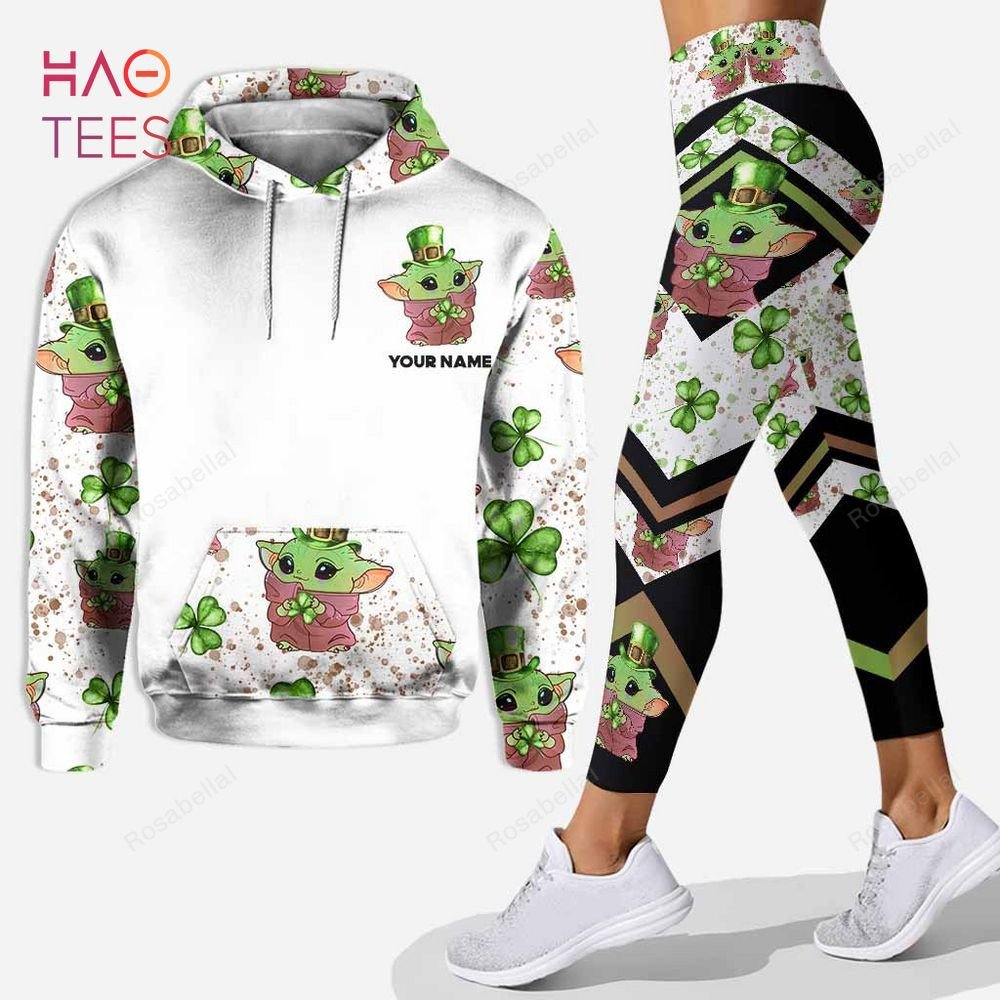Personalized Baby Yoda Hoodie Leggings 3D Set HLS1507