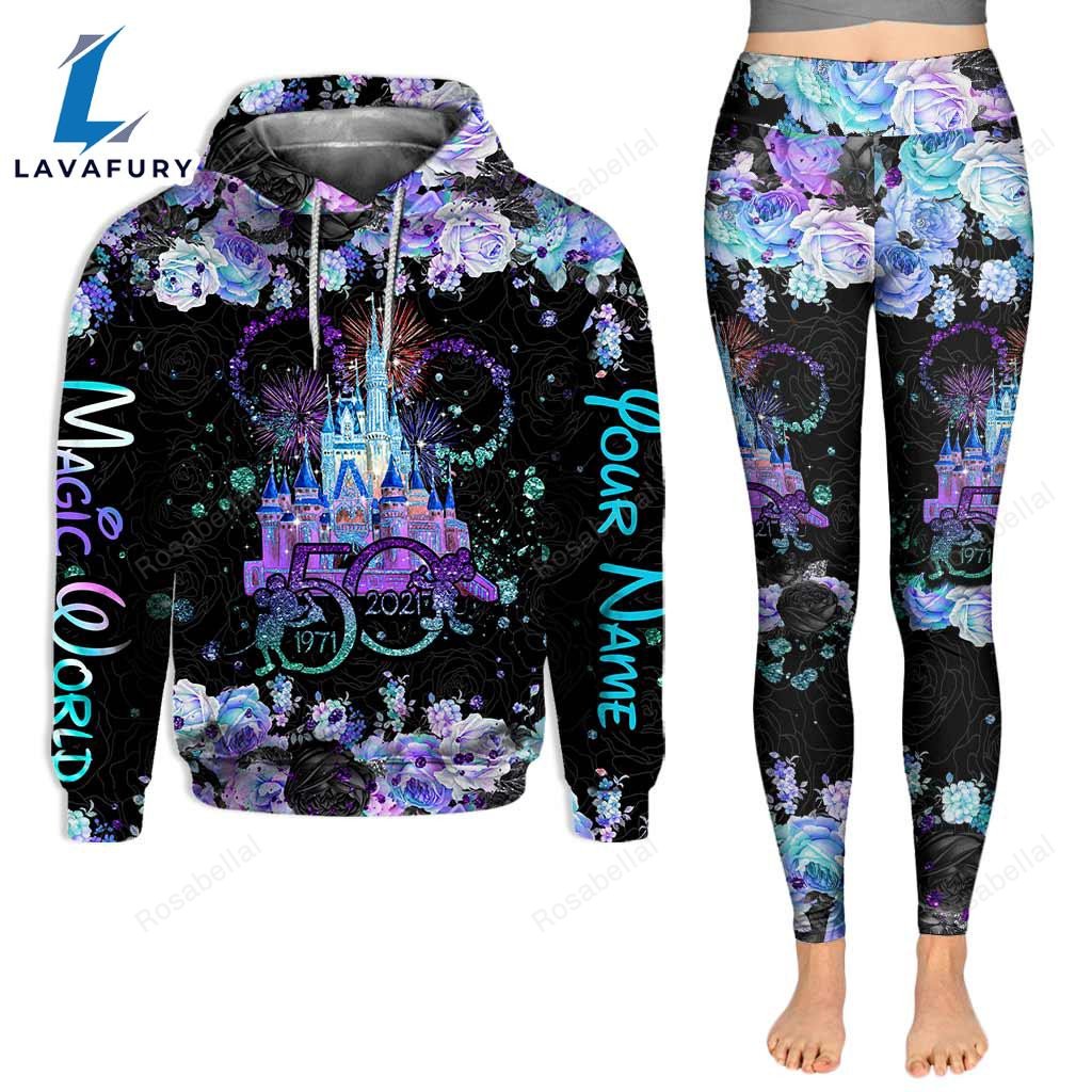 Magic World - Personalized Mickey Mouse Hoodie And Leggings HLS1507