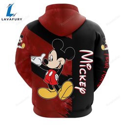Personalized Mickey Mouse Pattern Hoodie And Leggings Set HLS1507