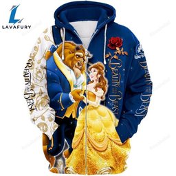 Enchanted Tale Beauty and the Beast Hoodie And Leggings Set HLS1507