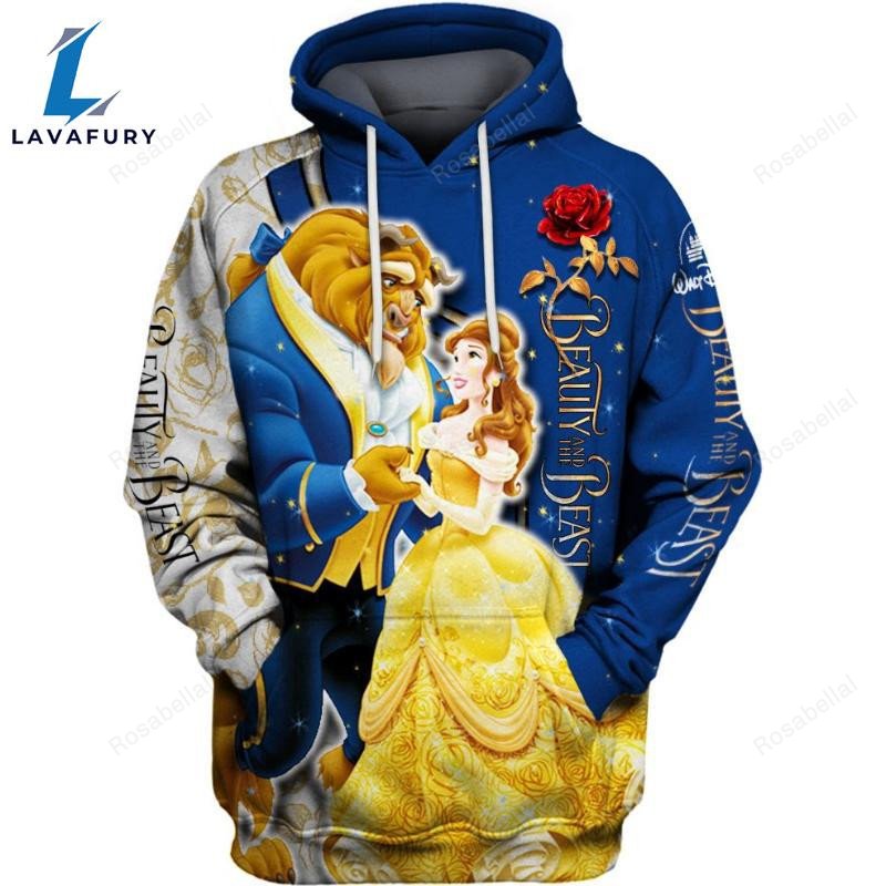 Enchanted Tale Beauty and the Beast Hoodie And Leggings Set HLS1507