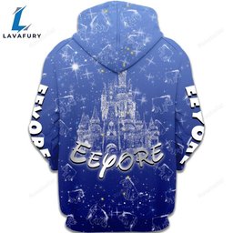 Enchanted Castle Glitter Pattern Eeyore Activewear Set HLS1507
