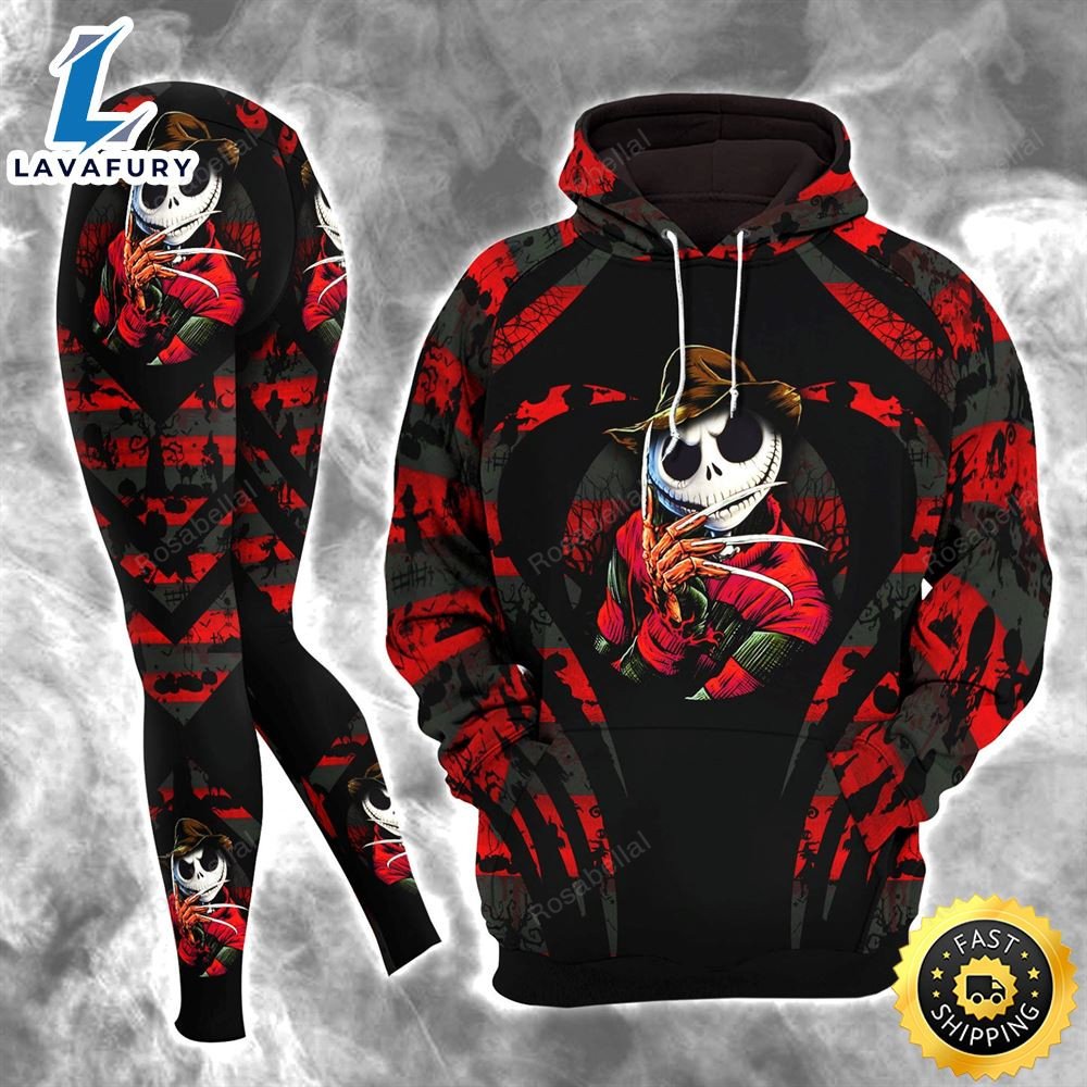 Dark Nightmare Art Theme Combo Hoodie and Leggings HLS1507