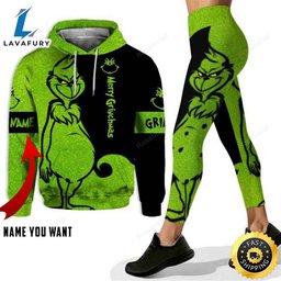 Gift For Grinch Lover Christmas Gift Merry Christmas Personalized Hoodie and Leggings HLS1507