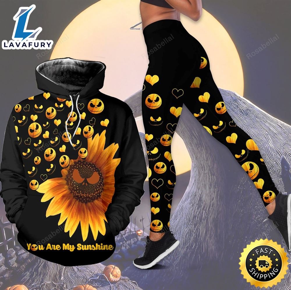 You Are My Sunshine Jack Skellington Combo Hoodie & Legging HLS1507