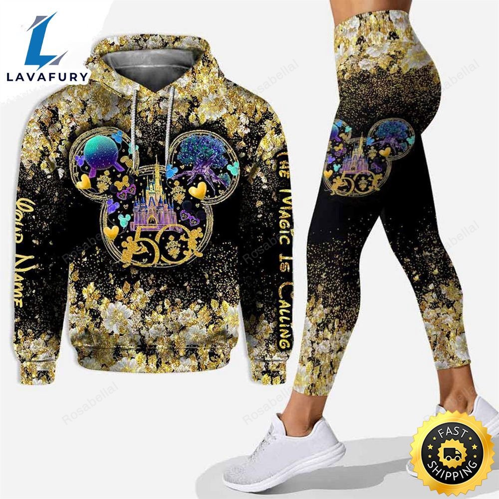Personalized Mickey Mouse Luxury 3D Hoodie Leggings HLS1507