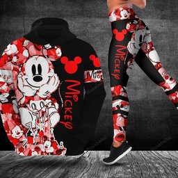 Disney Minnie 3D Hoodie Women's Hoodie Set Mickey Yoga Pants Sweatpants Women's Disney HLS1507