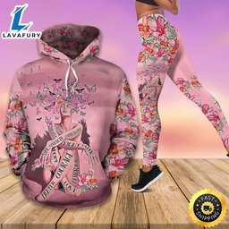 Strong Girl Breast Cancer Awareness Hoodie & Legging & Zip Up HLS1507