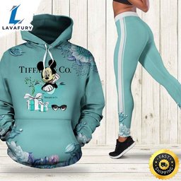 Tiffany & Co. Mickey Mouse Hoodie Leggings Luxury Brand Clothing HLS1507