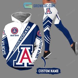 Kansas State Wildcats Bear Down Personalized Hoodie Leggings Set HLS1507