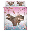 Premium Hippo Quilt Bedding Set