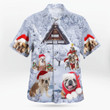 Christmas Winter English Bulldog Lover Hawaii Shirt