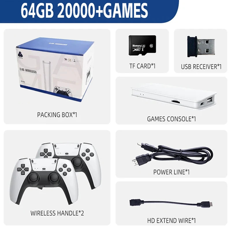 Zeusretro Gaming Console - Purely Bras