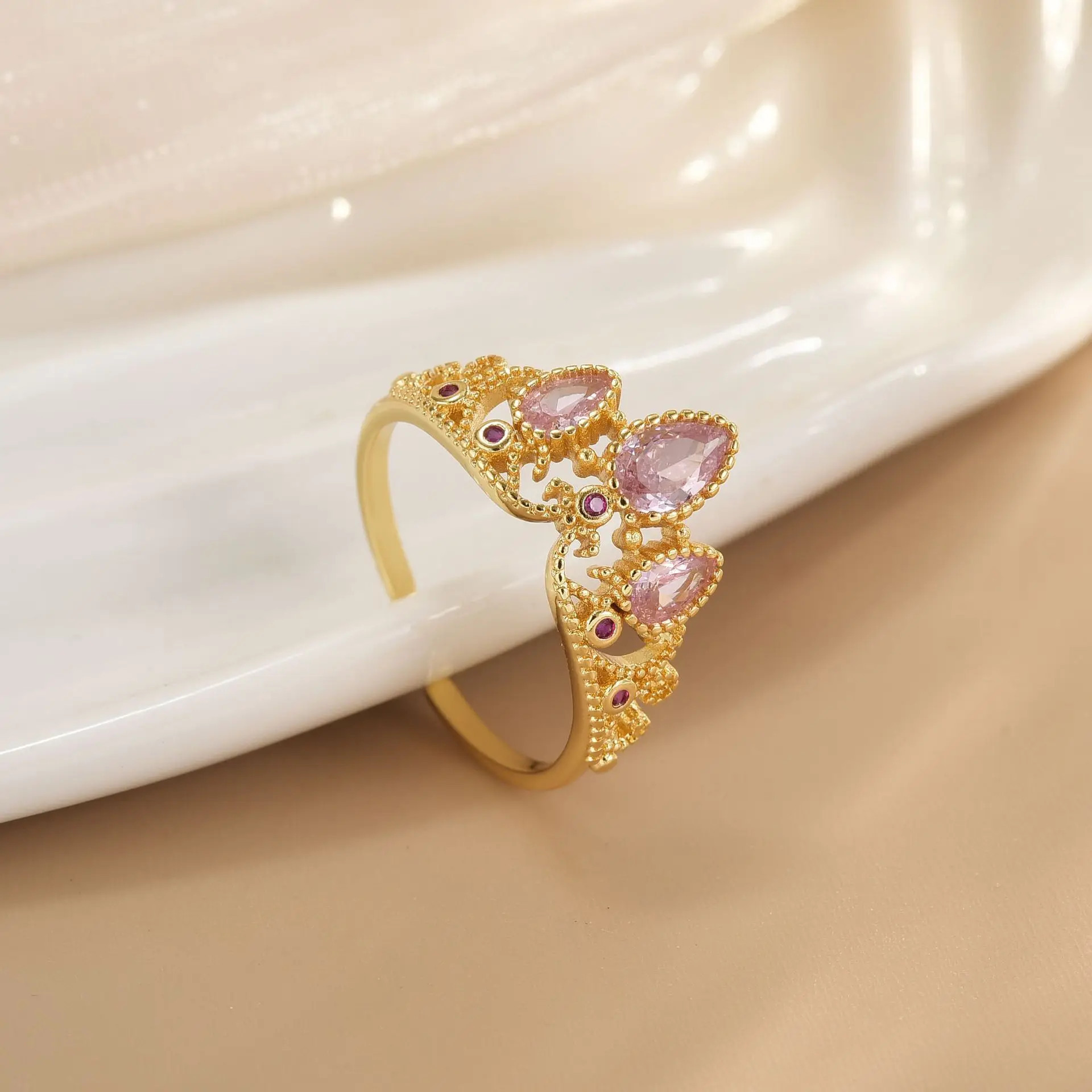 Rapunzel Crown Ring