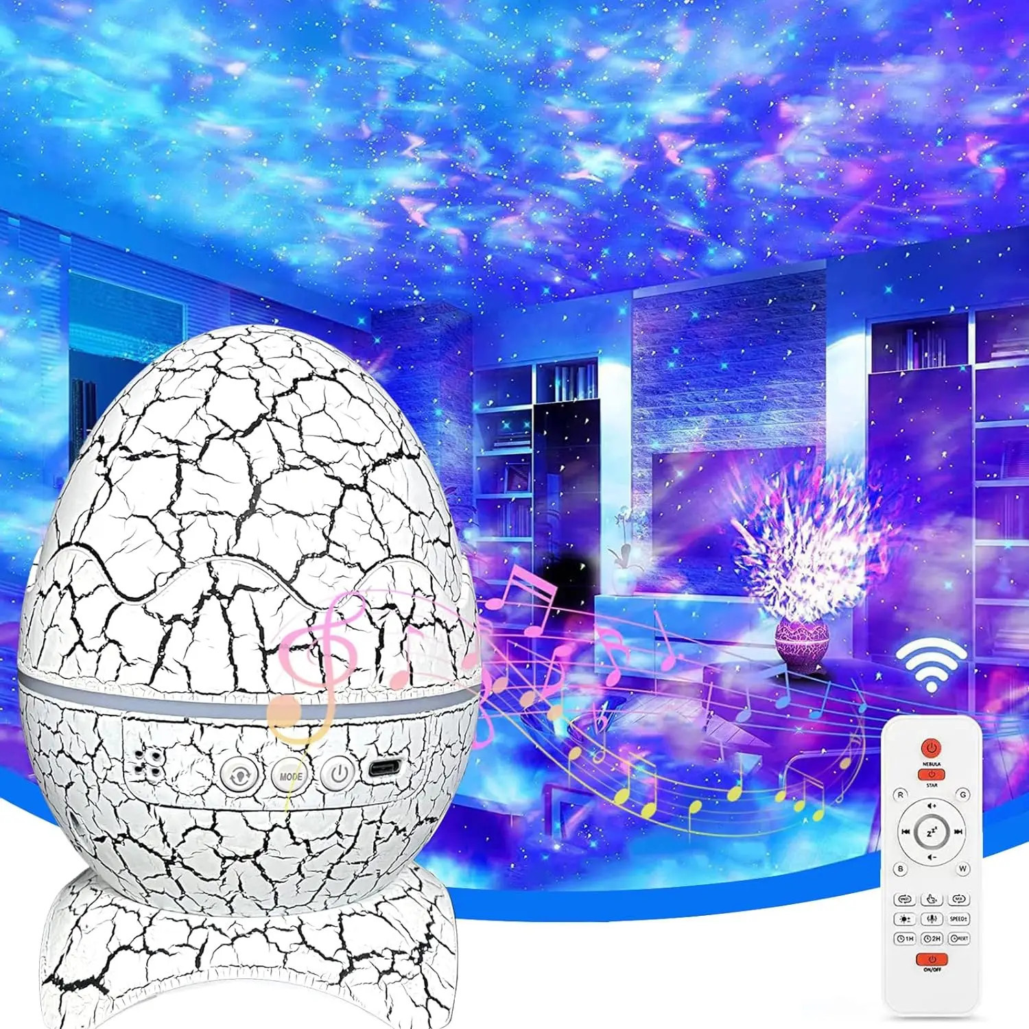 Dinoglow™ 4 In 1 Northern Lights Projector