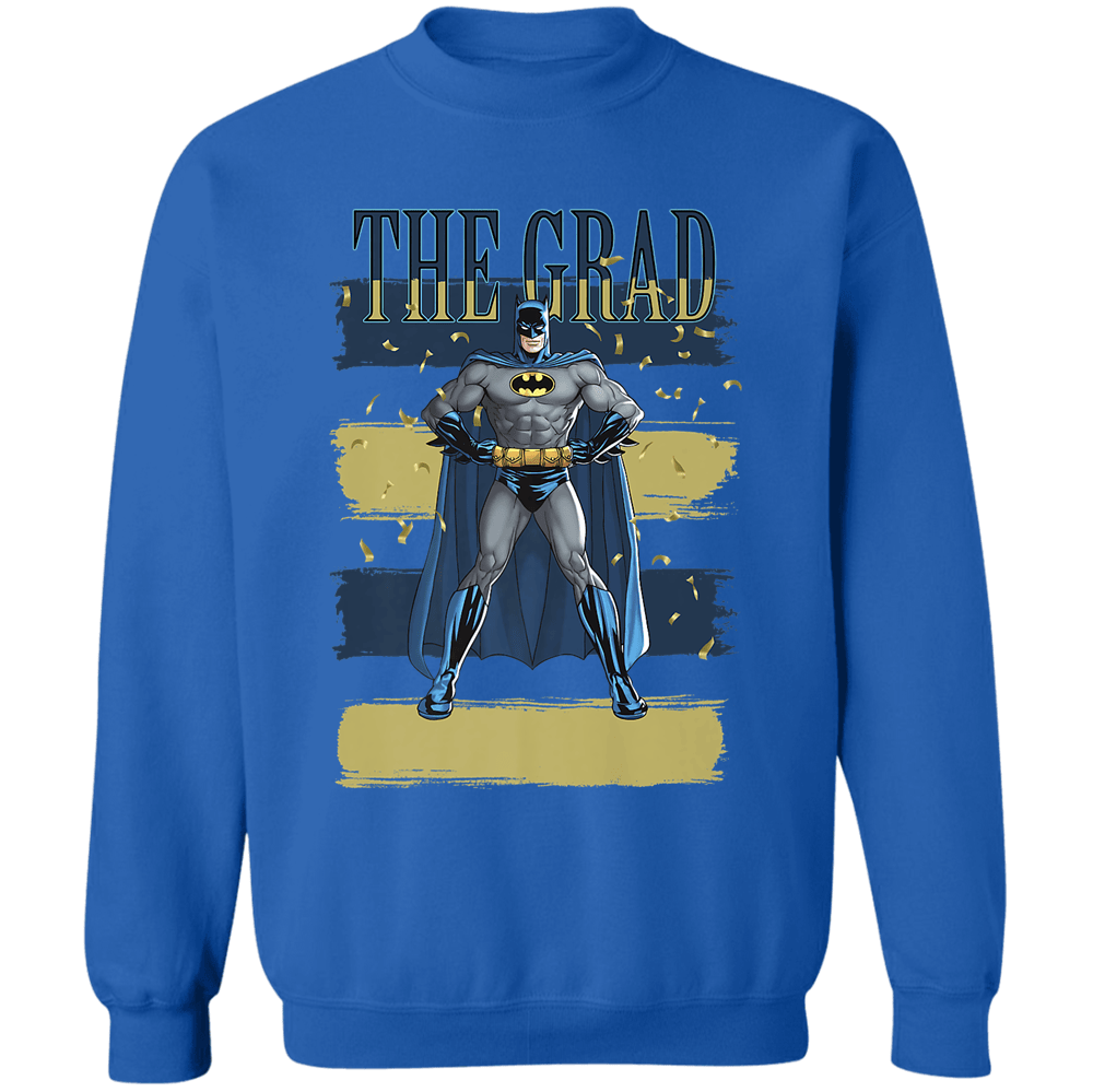 DC Comics Graduation Batman The Grad Power Stance Premium Crewneck Swe ...