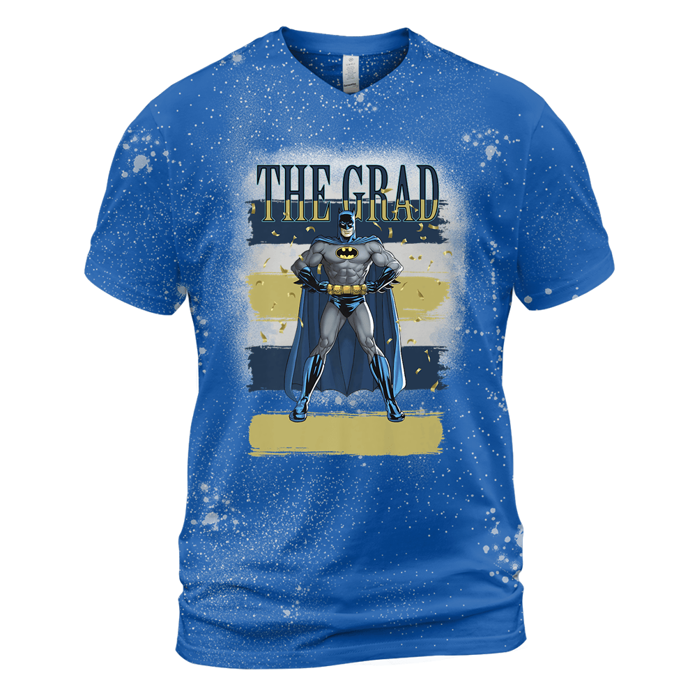 DC Comics Graduation Batman The Grad Power Stance Premium Bleached Uni ...