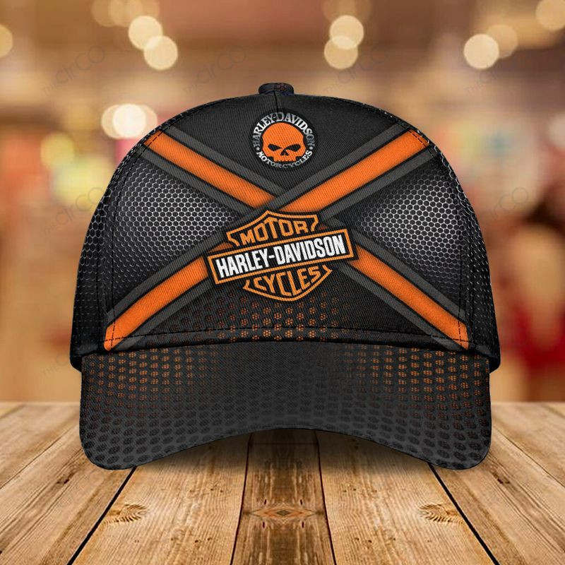 Harley Davidson Motorcycle Custom Name Classic Cap NAOA54 - BikerGod.com