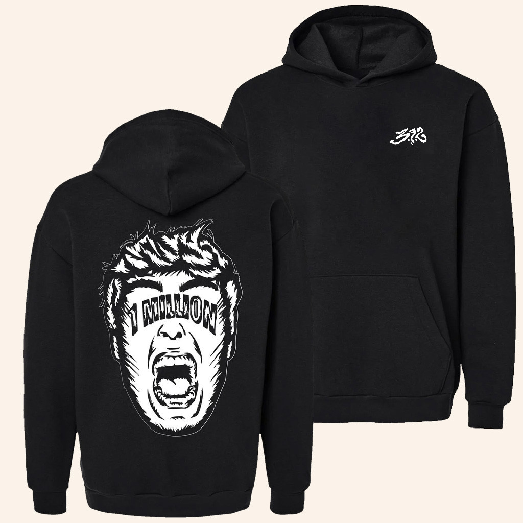 3fs Merch 3FS Merch The Big 1M Hoodie 3FS Hoodie Birthday Present For Son ...