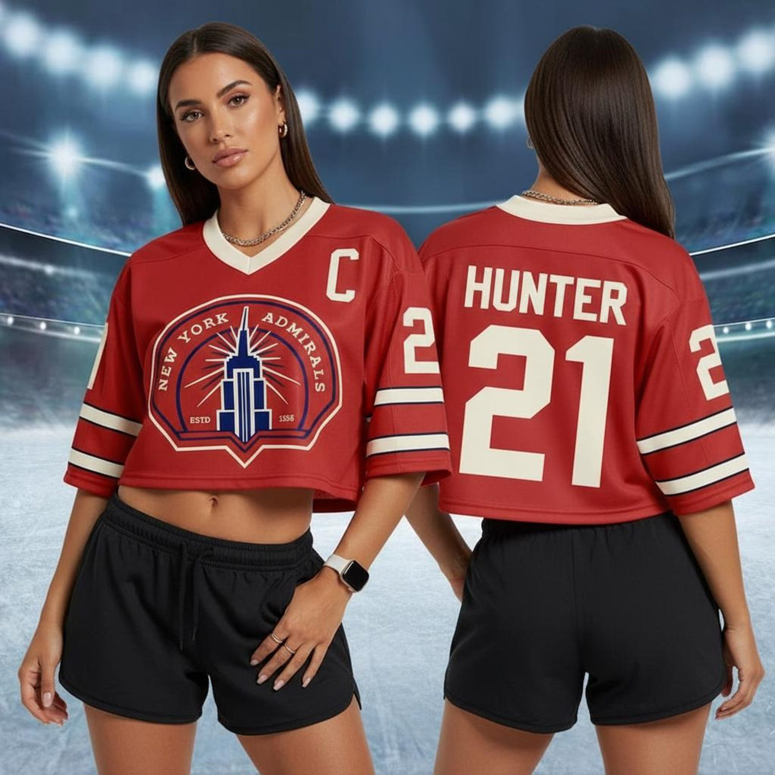 Heated Rivalry Merch Scott Hunter Heated Rivalry Cropped Football ...