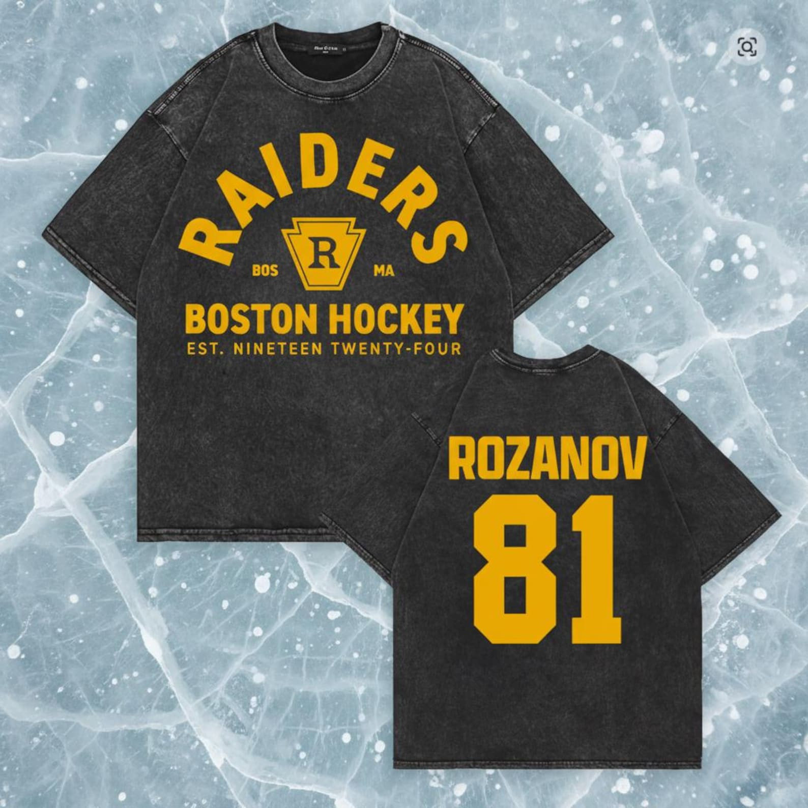 Heated Rivalry Merch Heated Rivalry Wash T-Shirt Hockey Romance Fans ...