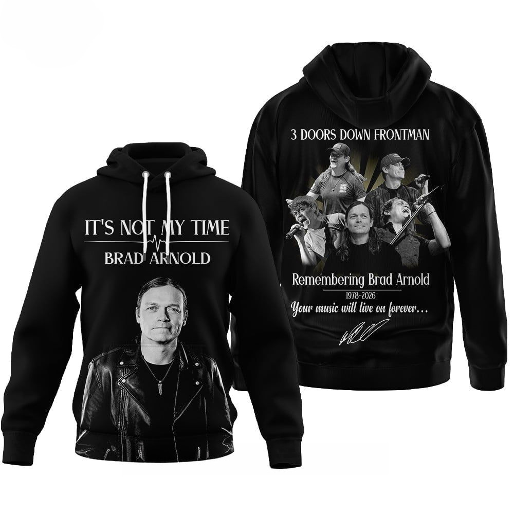 3 Doors Down Frontman Remembering Brad Arnold 1978 2026 Hoodie 3 Doors ...