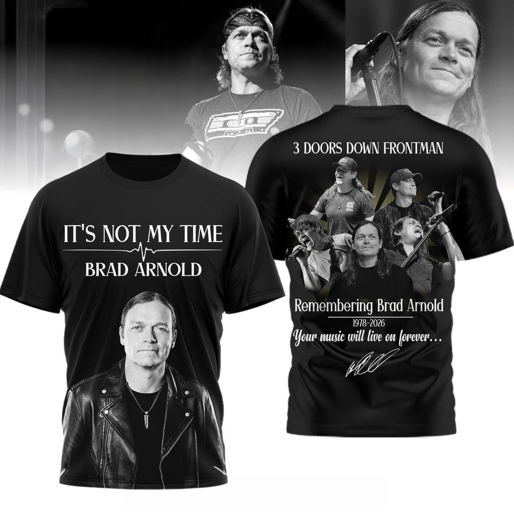 3 Doors Down Frontman Remembering Brad Arnold 1978 2026 T-Shirt 3 Doors ...