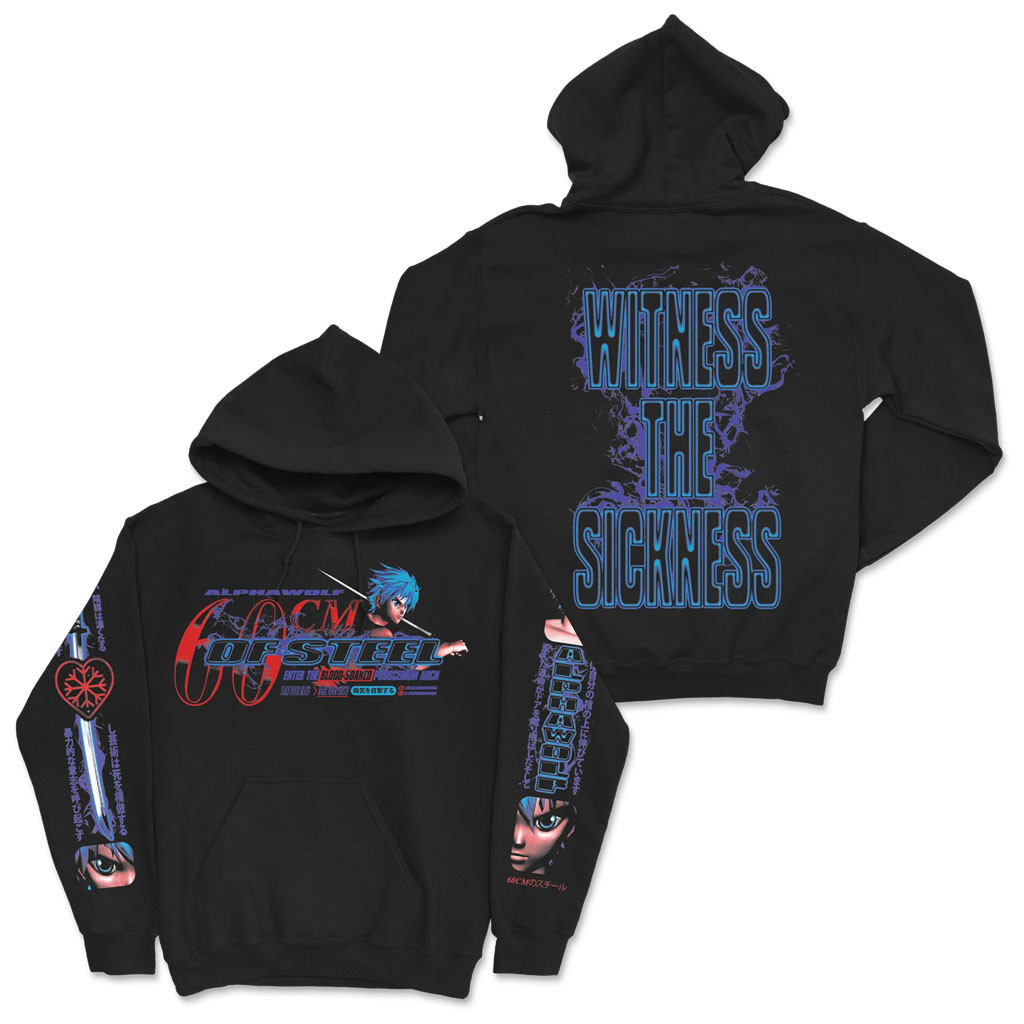 Alpha Wolf Merch 2026 Witness The Sickness Hoodie Music Gift Ideas For ...
