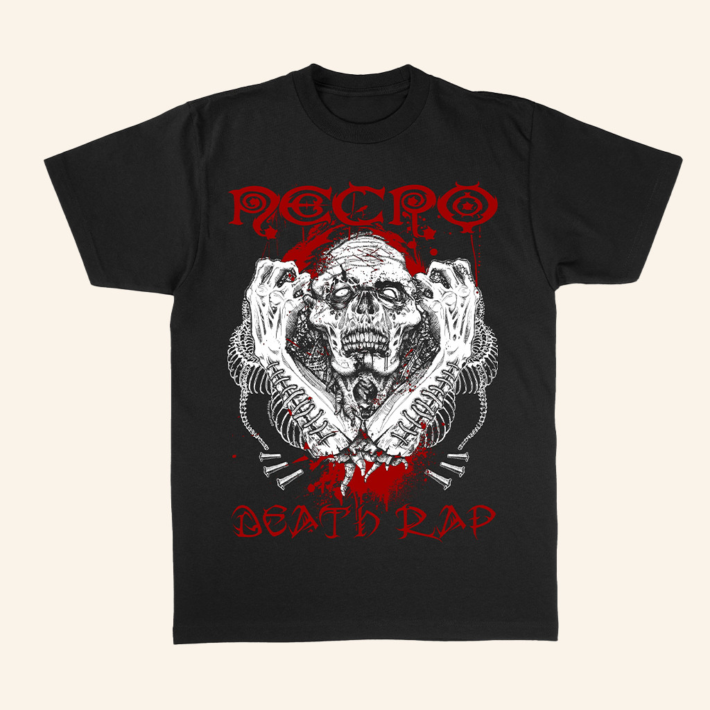 Necro Rapper Merch Necro Super Merch Necro Death Rap T-Shirt Birthday Ideas For Boyfriend ...