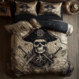 Pirate Map WY1807052CL Duvet Cover Set