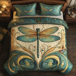 God Dragonfly WP2001090CL Duvet Cover Set