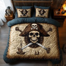 Shadow Skull Fleet WN1207055CL Duvet Cover Set