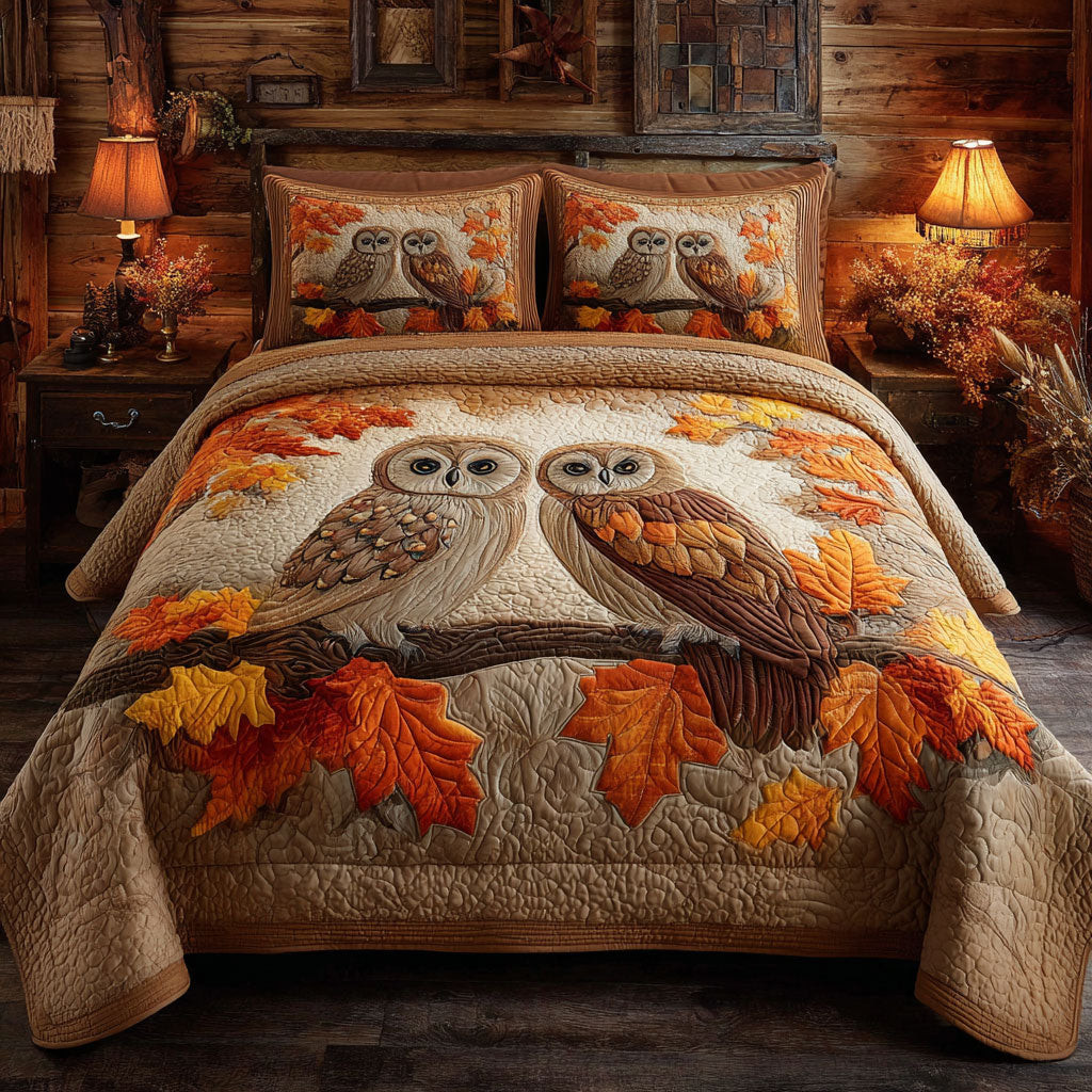 Owl Fall Charm CW0307040CL Duvet Cover Set