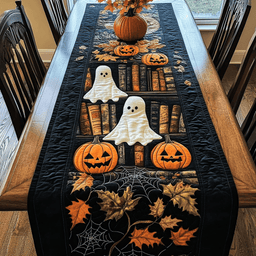 Haunted Path Quilted Table Runner NCU0DK9315
