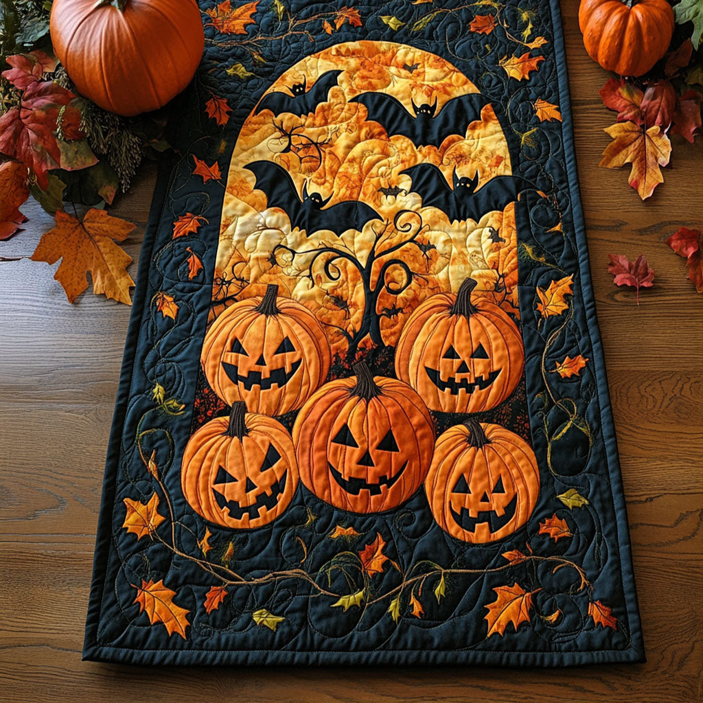 Batkin Blaze Quilted Table Runner NCU0PT8664