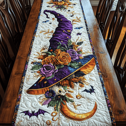 Autumn Magic Quilted Table Runner NCU0DK9549