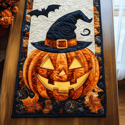 Pumpkin Magic Quilted Table Runner NCU0DK9280