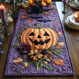 Tricklight Quilted Table Runner NCU0DV7163