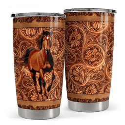 Horse Stainless Steel Insulated Tumbler Awesome Mother's Day Gifts For Mom