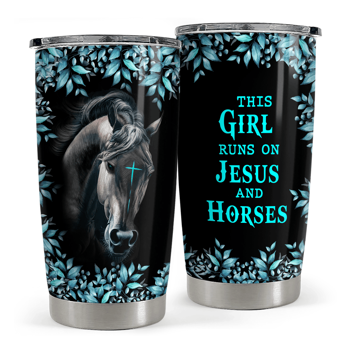 Horse Tumbler Stainless Steel Insulated Cup Best Father's Day Gifts For Dad