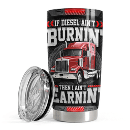 Trucker Stainless Steel Insulated Tumbler Fathers Day Gift From Daughter