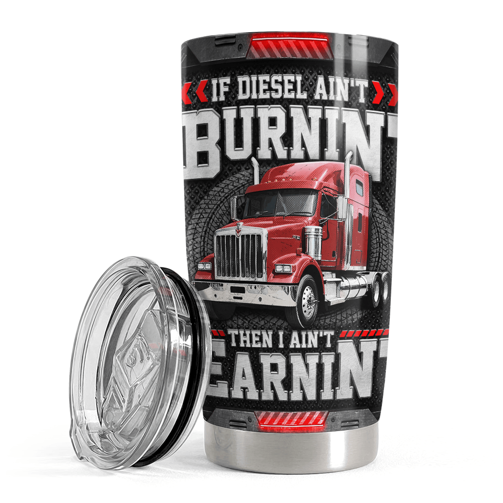 Trucker Stainless Steel Insulated Tumbler Fathers Day Gift From Daughter