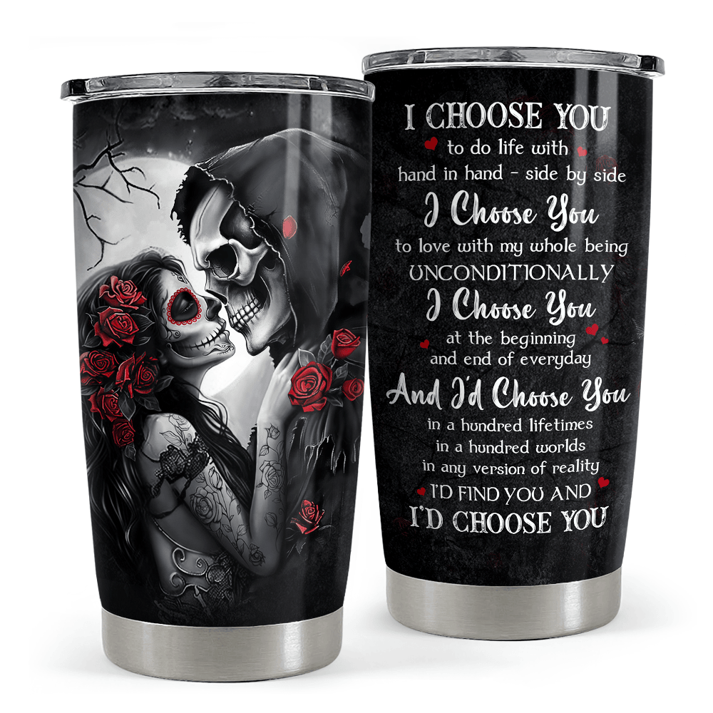 Couple Tumbler Stainless Steel Insulated Cup Cute Mothers Day Gifts