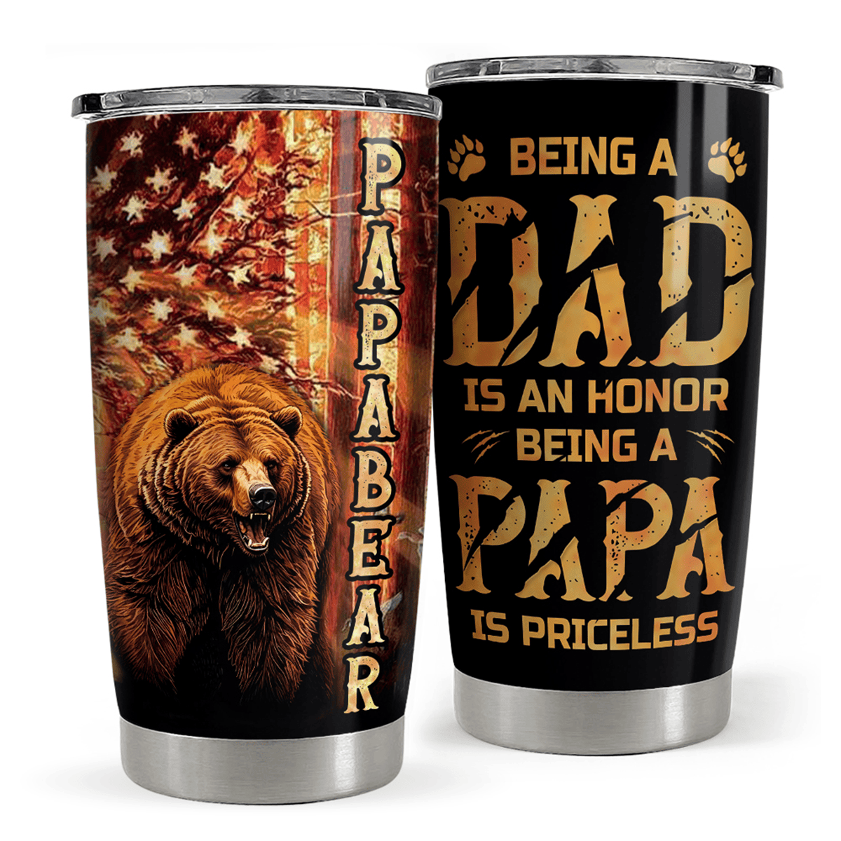 Dad Tumbler Stainless Steel Insulated Cup Sentimental Father's Day Gifts