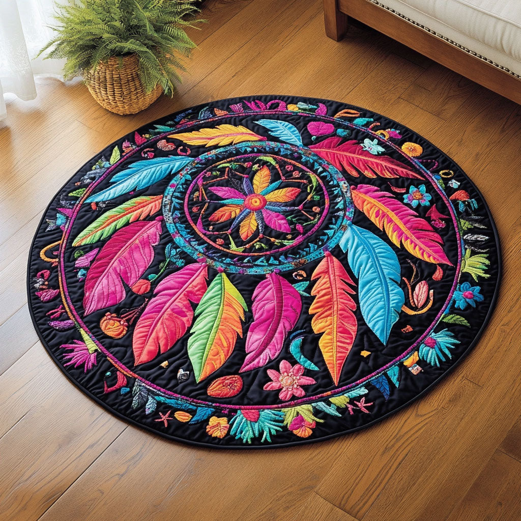 Sacred Circle CM0705033CL Quilted Round Mat