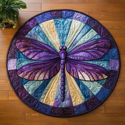 Tranquil Flight CM0805032CL Quilted Round Mat