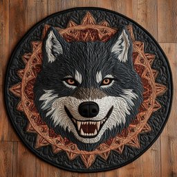 Hunter's Warn CP0605012CL Quilt Round Mat
