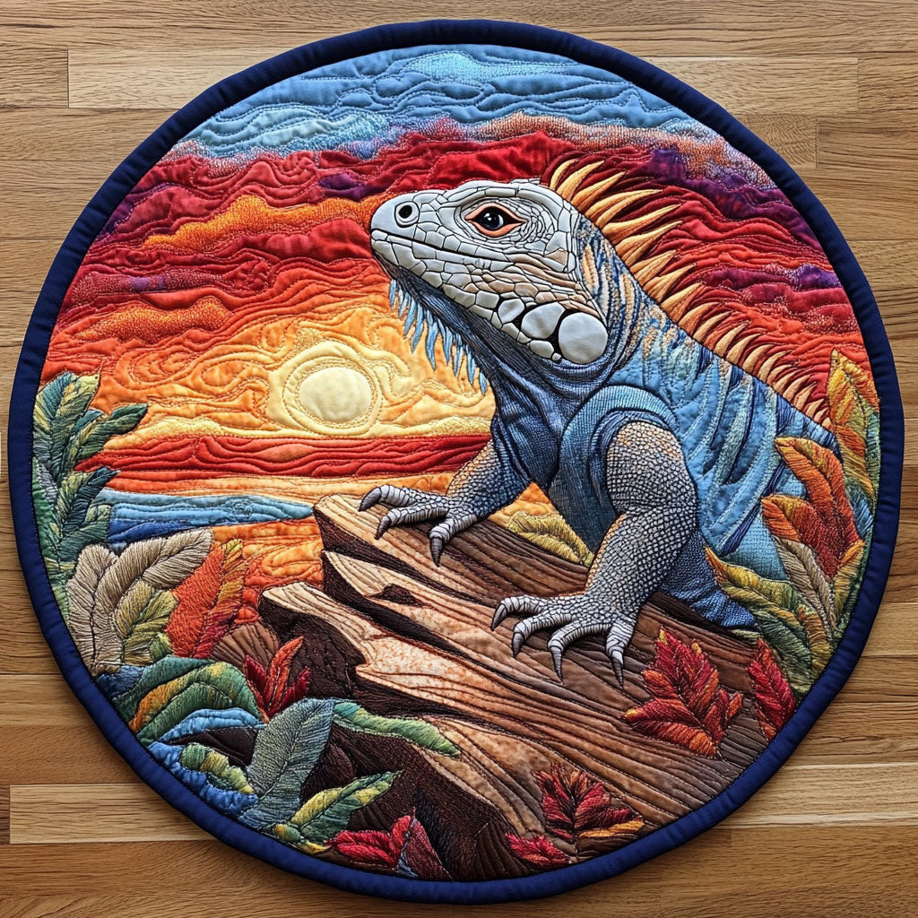 Front Dawn CP0505023CL Quilt Round Mat