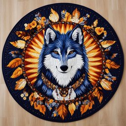 Wolf WX2904050CL Quilted Round Mat