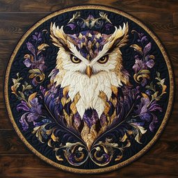 Wisdom Watcher CM0505042CL Quilted Round Mat